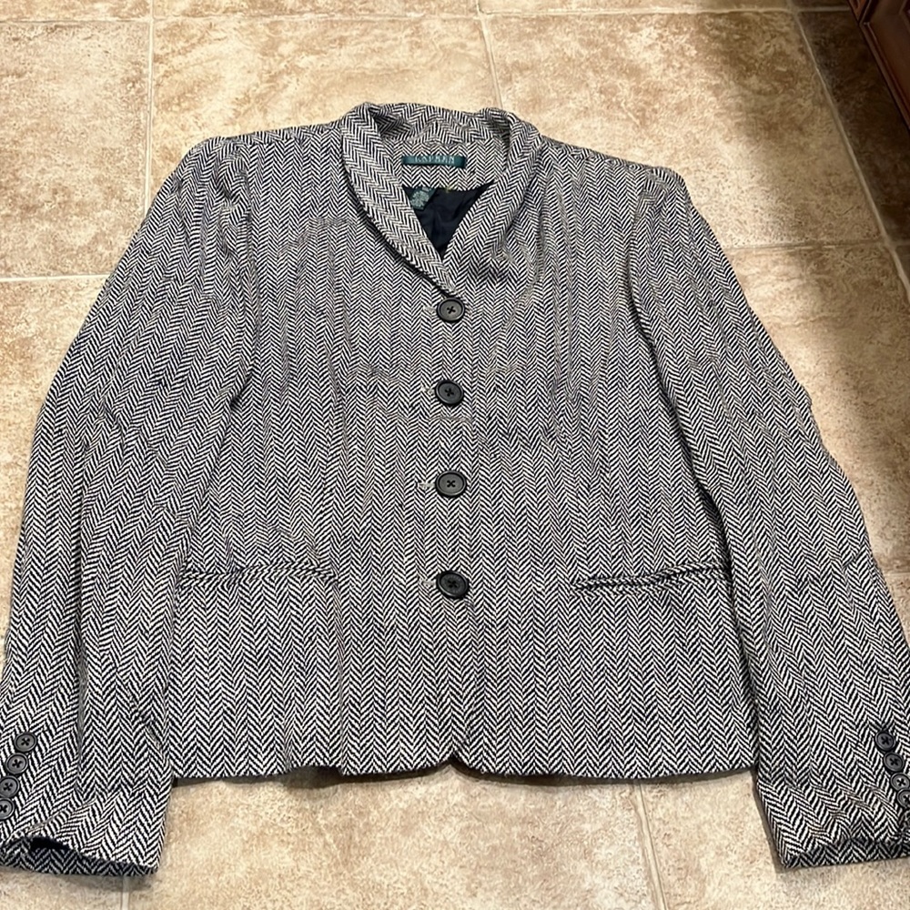 Ralph Lauren | Vintage  Herringbone Blazer